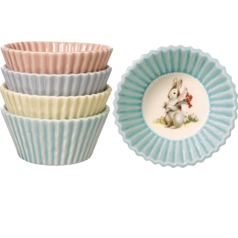Grasslands Bunny Cupcake Holders T7